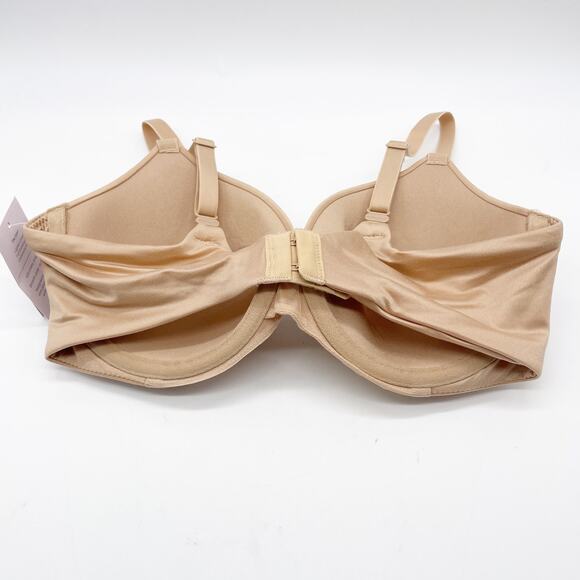 Auden NWT Women's 34C Brown Icon Full Coverage Smooth Lightly Lined T-Shirt Bra - Picture 5 of 5